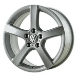 17" Volkswagen Golf Wheel Rim Factory Oem 69853 2008-2009 Grey Remanufactured. Price: $325.00.