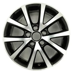 For Volkswagen Jetta Oem Design Wheel 16" 16X6.5 15-18 Machined Black Rim 70008 New. Price: $149.96.