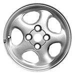 Refurbished 14X6 Painted Sparkle Silver Wheel Fits 1999-2000 Mazda Miata Remanufactured. Price: $175.96.