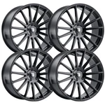 (SET-4) Touren TR92 20X9 5X114.3 35MM Gloss Black Wheels Rims Inch New. Price: $1313.79.