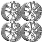 (SET-4) Vct Replica RP36 Cadillac 24X10 6X139.7 28MM Chrome Wheels Rims Inch New. Price: $2248.00.