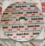 3M Scotch-brite 6" X 1" Finish Pro Deburring Unitized Wheel 8 Coarse New. Price: $36.95.