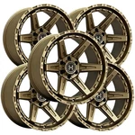 (set Of 5) Hardcore HC107 Taxcut 20X10 6X135/6X5.5" -19MM Bronze Wheels Rims New. Price: $1895.00.