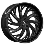 22X9/22X10 Artis Wheels Decatur Gloss Black Rims (4PCS) A1 New. Price: $2658.00.