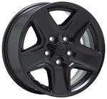 17" Jeep Wrangler Gladiator Satin Black Wheel Rim Factory Oem Single 9235 New. Price: $275.00.