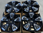 22" Chevy Tahoe Silverado Gloss Black Wheels Oem Rims Factory ALY96951 84434523 Used. Price: $1800.00.