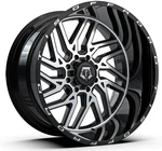 22" Tis 544MB Gloss Black Machined 22X12 Wheel 6X135 6X5.5 -44MM Lifted Rim New. Price: $558.00.