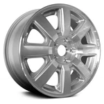 Ford Taurus X 08-09 Alloy Factory Wheel I-spoke Silver Machined Accents Used. Price: $275.66.