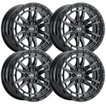 (SET-4) G-fx TR24 18X9 6X135 Matte Black 12MM Wheels Rims Inch New. Price: $865.00.