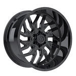 17X6.5 Tis 544B Gloss Black Dually Front Wheel 8X200 (129MM) New. Price: $458.00.