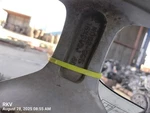 Wheel/rim Only Oem 11-12 Nissan Leaf D0C003NA2A Used. Price: $65.00.
