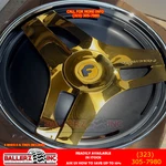 24X9/10 Forgiato 713-2 Spinner Wheels Tire Pkg 5 6 Lug Fitments Gold Finish New. Price: $12000.00.