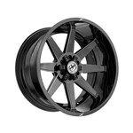 (1) Off-road XF-236 Gloss Black & Milled 20X12 8X165.1/8X170 125.2 Hub -44 New. Price: $275.25.