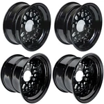 Can Am X3 "crusher Lite" Billet Wheels 15X7 4+3 Front Rear Alba Blemish Used. Price: $1000.00.