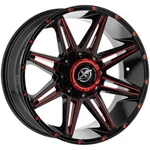 Off-road XF-220 18X9 8X6.5"/8X170 +0MM Black/red Wheel Rim 18" Inch New. Price: $201.99.