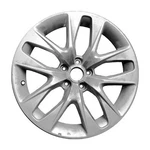 Refurbished 18X8 Painted Silver Wheel Fits 2013-2016 Hyundai Genesis Coupe Remanufactured. Price: $236.96.