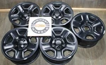 Jeep Wrangler 17" Steel Wheels Factory Oe 2007-2026 Jl Jk Gladiator 687 Used. Price: $550.00.