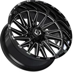 Tis Gloss Black Milled Wheels Rims 547BM-2208319 22X10 6X139.7 6X5.5 New. Price: $428.05.