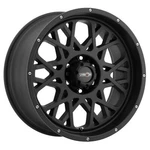 18" Vision 412 Rocker Satin Black 18X9 Wheel 8X6.5 (8X165.1) 12MM Rim New. Price: $238.05.