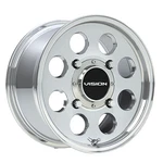 Vision 56 Midway Atv Rim 17X7 5X114.3 Offset 38 Polished (quantity 1) New. Price: $221.68.
