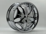4PC Incbus Wheels Style 525 20X9 Et 14 Chrome Finish 5X115 / 5X120 #17CL New. Price: $1395.00.