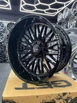 New Rims 22X12 Axe Offroad Kratos 8X170 Full Gloss Black -44ET 125.2CB. Price: $1950.00.