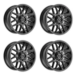Set 4 18" Gear Off Road Magnus 771B Gloss Black 18X9 Wheels 8X180 Rims +18MM New. Price: $1194.29.