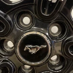 #3908B 13-14 Ford Mustang Oe Used Wheel Machined Black 19" DR3Z1007L Curbing. Price: $250.00.