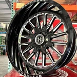 New Rims 24X12 Hardcore Offroad HC24 6X135-139.7 Gloss BLK&MLD-44ET 106.2CB. Price: $2229.00.