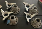 1963-66 Chevy Corvette C2 Knock Off Wheel Spinners-set Used. Price: $750.00.
