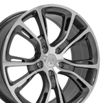 SET(4) 20X8.5 Gunmetal Machined 9113 Wheels Fit Jeep Grand Cherokee SRT8 Style New. Price: $1035.00.