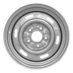 Steel Wheel X 5.5; 114.3 6 Slot F87Z1015AA Used. Price: $131.89.