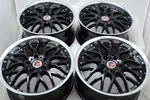 Set Of New 17X7.5 Ddr R19 Black Machined Lip 17" Rims Wheels 5X114.3 38MM. Price: $759.00.