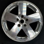 Jeep Machined Silver Wrangler Oem Wheel 18" 2007-2011 Rim Original Alloy 9076A Used. Price: $103.58.