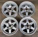Jdm 15" Ssr Speed Star Racing XR4Z XR-4 Longchamp Wheels For Datsun 510 Used. Price: $1068.01.