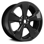 For Jeep Cherokee 16-17 Alloy Factory Wheel 5-SPOKE Gloss Black 18X7 Used. Price: $287.15.