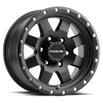 18X9 Raceline 935B Defender Black Wheel 8X6.5 (+18MM) New. Price: $399.00.