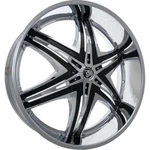 Inch 24X10 Diablo Elite Chrome Wheels Rims 6X139.7/6X120 +35 New. Price: $2562.00.