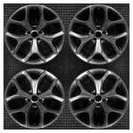 Set 2009-2023 Chrysler Dodge 300 Challenger Charger Charcoal Wheels Rims 2523 Remanufactured. Price: $1428.00.