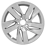 96962 Reconditioned Oem Aluminum Wheel 18X8 Fits 2021 Volkswagen Atlas Remanufactured. Price: $187.00.