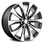 For Nissan Maxima 19-21 Alloy Factory Wheel 5 V-spoke Machined Dark Charcoal Used. Price: $369.63.