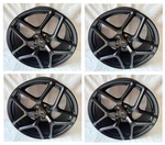 4PC Wheels For Chevy Camaro 20X9 +30 / 20X10 +35 5X120 Matte Black Rims New. Price: $1049.00.