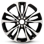 New Wheel For 2017-2019 Toyota Corolla Inch Machined Black Alloy Rim. Price: $184.92.