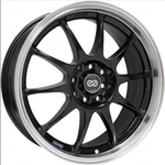 Enkei 409-770-12BK 17X7 J10 Matte Black Wheel 5X100/5X114.3 Bolt Pattern New. Price: $169.95.