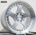 16X8 Silver Wheels Aodhan AH01 AH1 4X100/4X114.3 15 (set Of 4) 73.1 New. Price: $699.00.