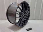 Aftermarket Braelin BR13 Wheel Rim 22X10 Dark Grey From 2021 Lamborghini Urus Used. Price: $295.44.