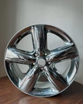 Dodge Durango Oem Chrome Wheel 20X8 2011-2013 Rim Factory Original 2395 Used. Price: $174.99.