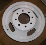 16IN Rim Chevy Gmc Steel Wheel Dually Accuride 3500 4500 Van 32100 22820200 Oem Used. Price: $99.00.