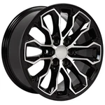 Oe Wheels CV54-17080-6120-33MB 17" Replica Fits Chevrolet Colorado ZR2 Black New. Price: $229.00.