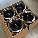 4X New Gloss Black Bmw Throwing Star Style Wheels Rims 17X9.0 5X120 +22. Price: $949.99.